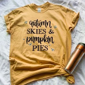 Fall Tee custom made.